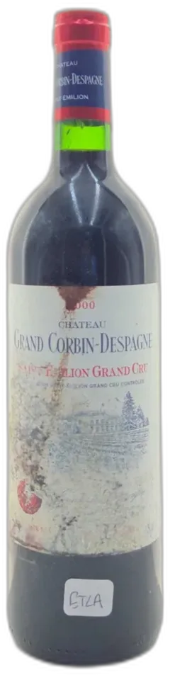 capture du vin Château Grand Corbin Despagne Etla 2000