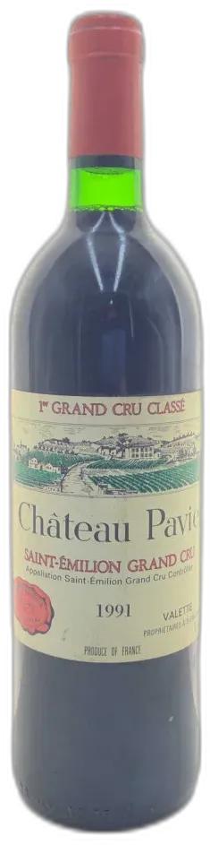 photos du vin Château Pavie 1991