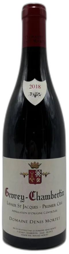 photo du vin Lavaux Saint Jacques Domaine Denis Mortet 2018