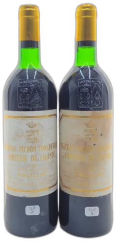photo du vin Château Pichon Longueville Comtesse de Lalande Tlb 1989