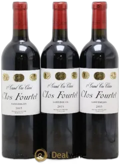 illustration du vin Clos Fourtet 1er Grand Cru Classé b 2015