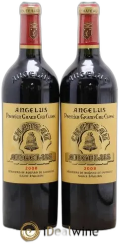 photo du vin Château Angélus 1er Grand Cru Classé a 2008