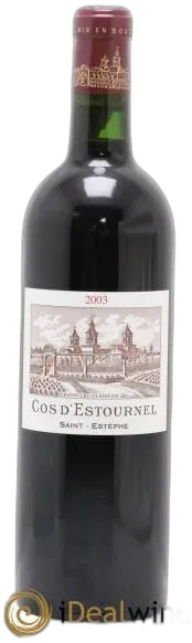illustration du vin Cos D&Apos;Estournel 2ème Grand Cru Classé 2003