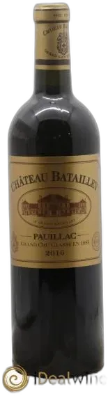 image du vin Château Batailley 5ème Grand Cru Classé 2016