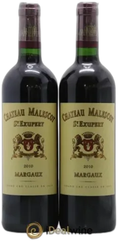 image du vin Château Malescot Saint-Exupéry 3ème Grand Cru Classé 2010