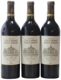 aperçu du vin Château les Carmes Haut-Brion 2017