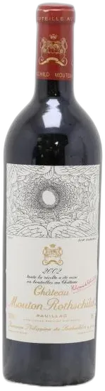 vue du vin Château Mouton Rothschild 1er Grand Cru Classé 2002