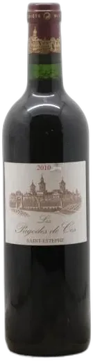 photo du vin les Pagodes de Cos Second Vin 2010