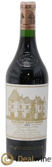 photos du vin Château Haut Brion 1er Grand Cru Classé 2003