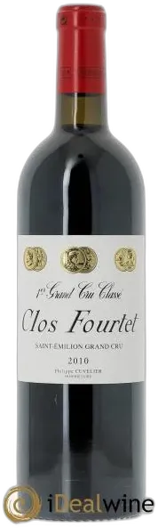 photo du vin Clos Fourtet 1er Grand Cru Classé b 2010