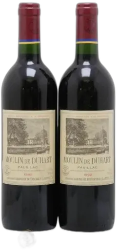 photos du vin Moulin de Duhart Second Vin 1992