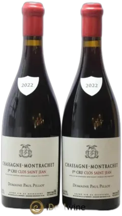 photo du vin Chassagne-Montrachet 1er Cru Clos Saint-Jean Paul Pillot 2022