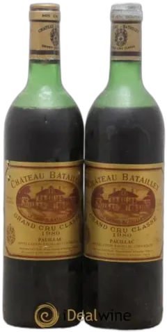photo du vin Château Batailley 5ème Grand Cru Classé 1980