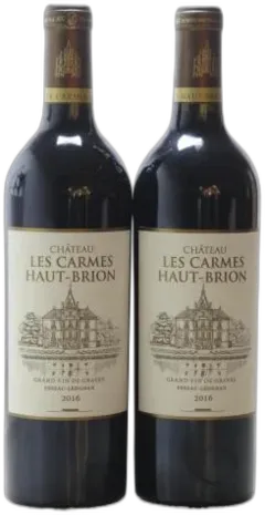 photo du vin Château les Carmes Haut-Brion 2016