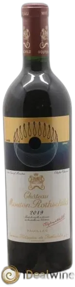 illustration du vin Château Mouton Rothschild 1er Grand Cru Classé 2019