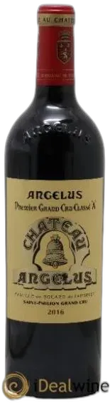 photo du vin Château Angélus 1er Grand Cru Classé a 2016