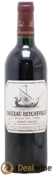 photo du vin Château Beychevelle 4ème Grand Cru Classé 1998