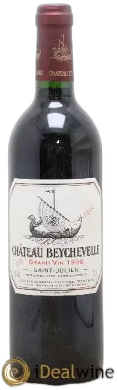 photo du vin Château Beychevelle 4ème Grand Cru Classé 1998