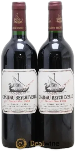 photo du vin Château Beychevelle 4ème Grand Cru Classé 1998