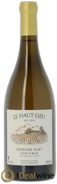 image du vin Vouvray le Haut-Lieu Sec Domaine Huet