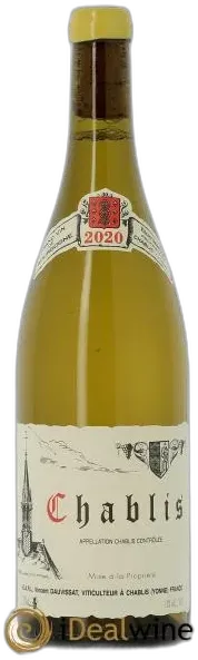 photo du vin Chablis Vincent Dauvissat