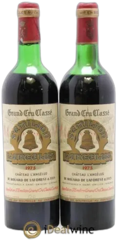 photo du vin Château Angélus 1er Grand Cru Classé a 1975