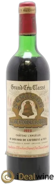 photo du vin Château Angélus 1er Grand Cru Classé a 1975