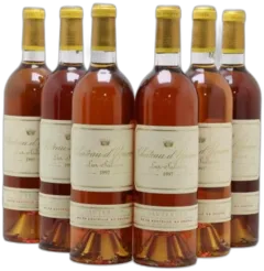 aperçu du vin Château D&Apos; Yquem 1er Cru Classé Supérieur