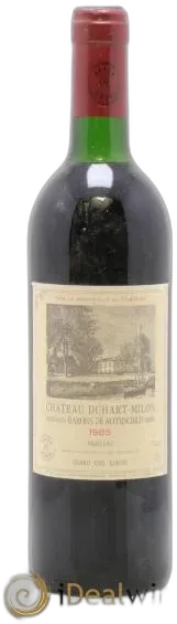 photo du vin Château Duhart-Milon 4ème Grand Cru Classé 1985