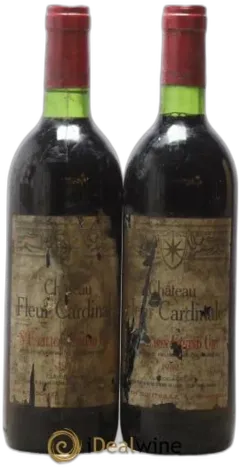 vue du vin Château Fleur Cardinale Grand Cru Classé 1982