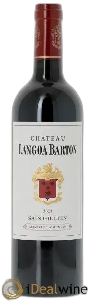 photo du vin Langoa Barton 2023 3ème Grand Cru Classé Saint-Julien, Bordeaux Rouge