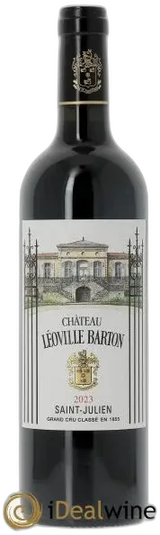 image du vin Château Léoville Barton 2ème Grand Cru Classé 2023