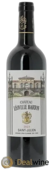 image du vin Château Léoville Barton 2ème Grand Cru Classé 2023
