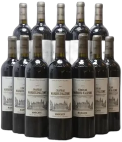 illustration du vin Château Marquis D&Apos;Alesme Becker 3ème Grand Cru Classé 2011