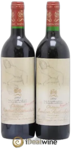 image du vin Château Mouton Rothschild 1er Grand Cru Classé 1993
