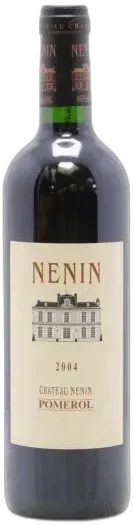 image du vin Château Nenin 2004