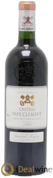 capture du vin Château Pape Clément Cru Classé de Graves