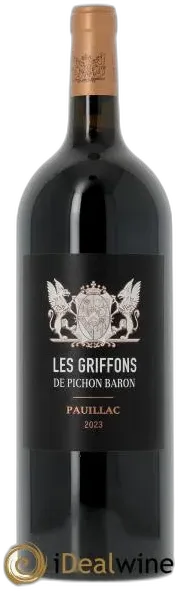 photo du vin les Griffons de Pichon Baron 2023