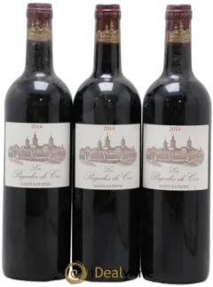 photo du vin les Pagodes de Cos Second Vin 2014