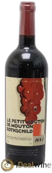 photo du vin Petit Mouton Second Vin 2007