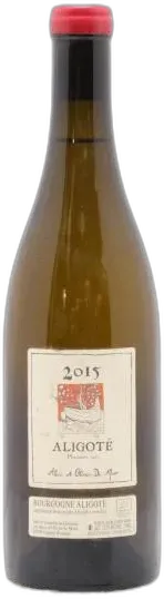 vue du vin Bourgogne Aligoté Plantation 1902 Alice et Olivier de Moor 2015