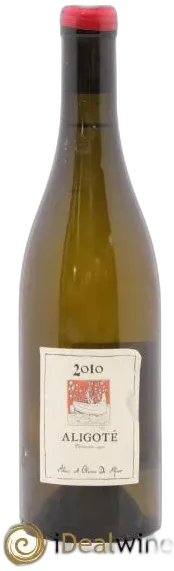 photo du vin Bourgogne Aligoté Plantation 1902 Alice et Olivier de Moor 2010