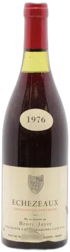 vue du vin Echezeaux Grand Cru Henri Jayer 1976