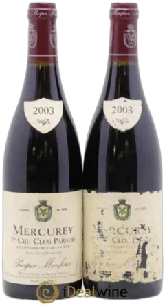 photo du vin Clos Paradis