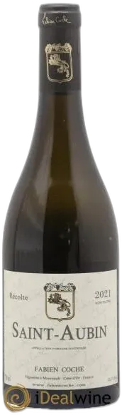photo du vin Saint-Aubin Fabien Coche