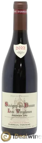 vue du vin les Vergelesses