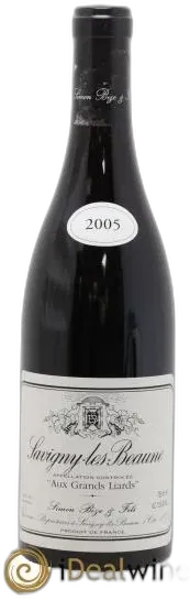 aperçu du vin Aux Grands Liards