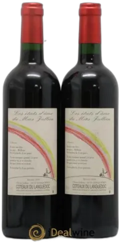 photo du vin Terrasses du Larzac Mas Jullien les Etats D&Apos;Ame du Mas Jullien Olivier Jullien 2006