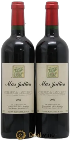 photo du vin Terrasses du Larzac Mas Jullien Olivier Jullien 2004