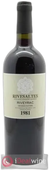 photo du vin Rivesaltes Riveyrac